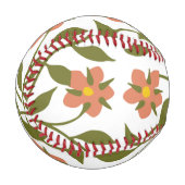 ORANGE-BLUME BASEBALL (Vorderseite Links)