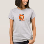 Orange Blume BFTG T - Shirt (Vorderseite)