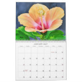 Orange Blume Blumenkalender Kalender (Jan 2027)