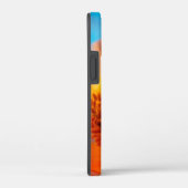 Orange Blume Case-Mate iPhone Hülle (Rückseite / Rechts)