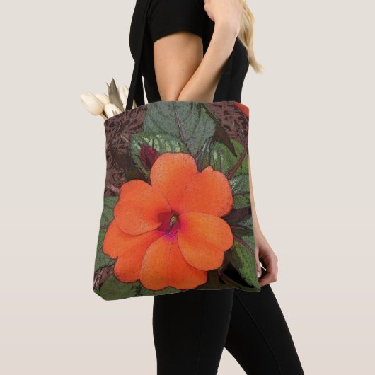 Orange Blume Closeup Tasche (Von Nahem)