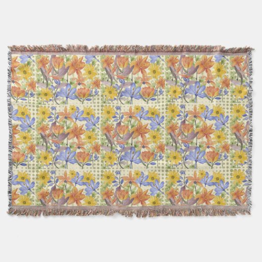 ORANGE-BLUME DECKE (Vorderseite)