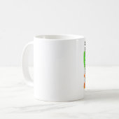 Orange Blume durch Joel Anderson Kaffeetasse (Vorderseite Links)