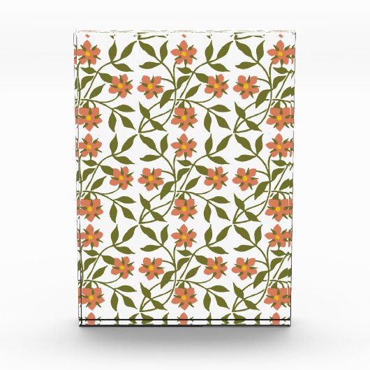 ORANGE-BLUME FOTOBLOCK (Vorderseite)