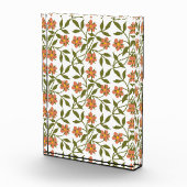 ORANGE-BLUME FOTOBLOCK (Rechts)
