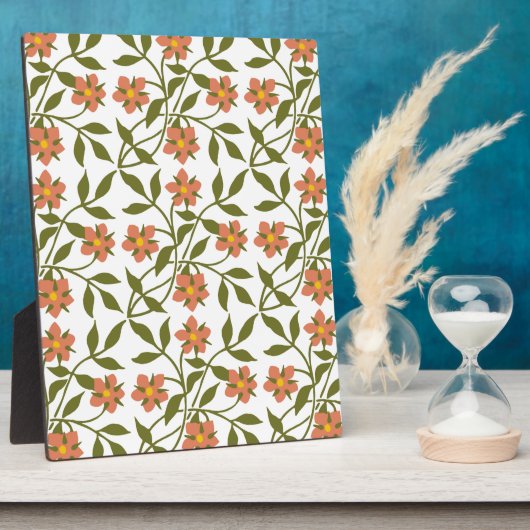 ORANGE-BLUME FOTOPLATTE (Seite)