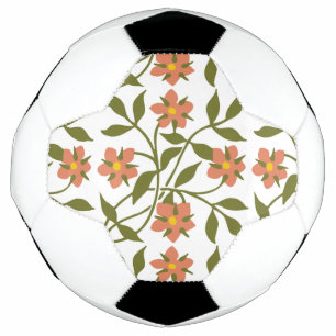 ORANGE-BLUME FUßBALL