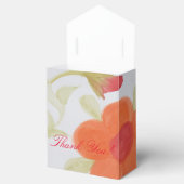 Orange Blume Gevor Box Geschenkschachtel (Geöffnet)