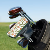 ORANGE-BLUME GOLF HEADCOVER (In Situ)