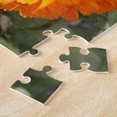 Orange Blume Jigsaw Puzzle (Seite)