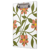 ORANGE-BLUME KLEMMBRETT (Links)