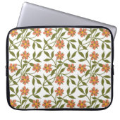 ORANGE-BLUME LAPTOPSCHUTZHÜLLE (Vorderseite)
