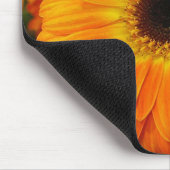 Orange Blume Mouse Pad Mousepad (Ecke)