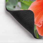 Orange Blume Mousepad (Ecke)