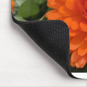 Orange Blume Mousepad (Ecke)