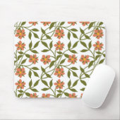 ORANGE-BLUME MOUSEPAD (Mit Mouse)