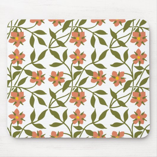 ORANGE-BLUME MOUSEPAD (Vorne)