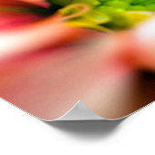 Orange Blume Poster (Ecke)