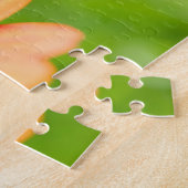 Orange Blume Puzzle (Seite)