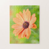 Orange Blume Puzzle (Vertikal)