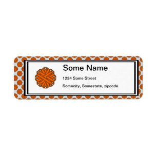 Orange Blume Ribbon von Kenneth Yoncich