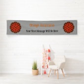 Orange Blume Ribbon von Kenneth Yoncich Banner (Insitu)