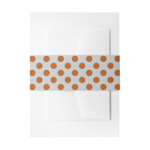 Orange Blume Ribbon von Kenneth Yoncich Einladungsbanderole