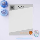 Orange Blume Ribbon von Kenneth Yoncich Flyer (Einzeln)