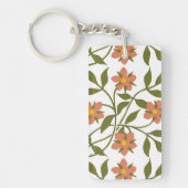 ORANGE-BLUME SCHLÜSSELANHÄNGER (Vorderseite)