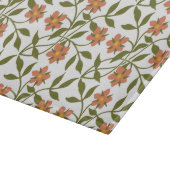 ORANGE-BLUME SCHNEIDEBRETT (Ecke)