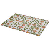 ORANGE-BLUME SCHNEIDEBRETT (Ecke)