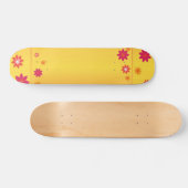 Orange Blume Skateboard (Horizontal)