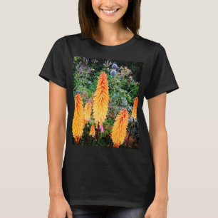 Orange Blume T-Shirt