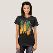 Orange Blume T-Shirt (Vorne ganz)