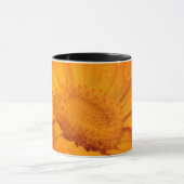 Orange Blume Tasse (Zentrum)