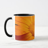 Orange Blume Tasse (Links)