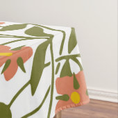 ORANGE-BLUME TISCHDECKE (Beispiel)