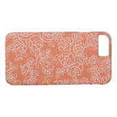 Orange Blumen-Museum LA Iphone Kasten Case-Mate iPhone Hülle (Rückseite (Horizontal))