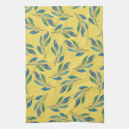 Orange Blut Geschirrtuch (Vertikal)