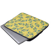 Orange Blut Laptopschutzhülle (Vorne Knopf)