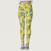 Orange Blut Leggings (Vorderseite)