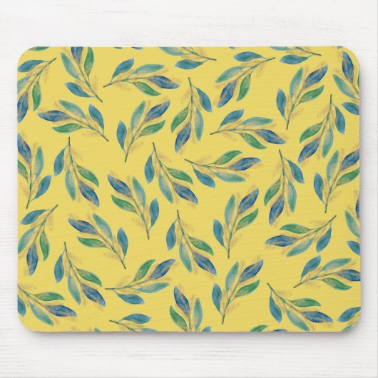 Orange Blut Mousepad (Vorne)