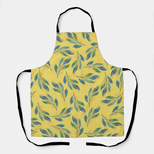 Orange Blut Schürze (Vorderseite)