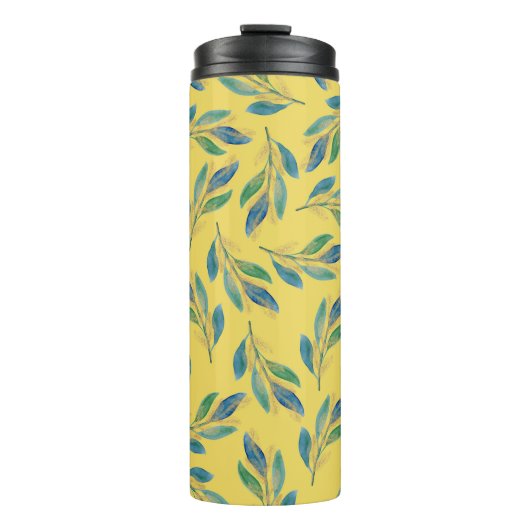 Orange Blut Thermosbecher (Vorderseite)