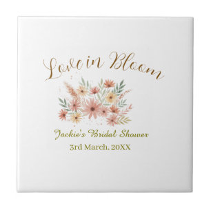 Orange Boho-Liebe in Bloom Junggesellinnenabschied Fliese