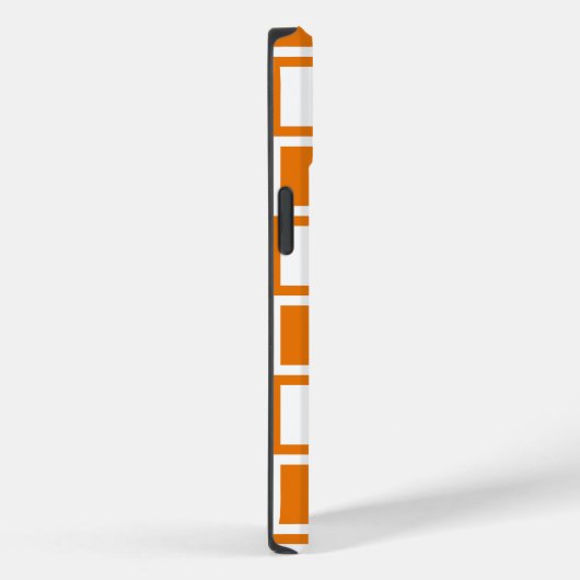 Orange Bold Mod Squares Case-Mate iPhone Hülle (Rückseite / Rechts)