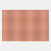 Orange Boo-gezänktes Kätzchen Halloween Geschenkpapier Set (Vorderseite 3)