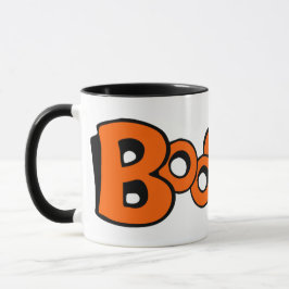 Orange Boo Tasse