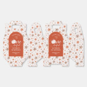 ORANGE BOW & ARCH FALL PUMPKIN FLOWERS BIRTHDAY GESCHENKSCHACHTEL (Ungeklappt)