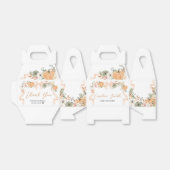 Orange Bow Pumpkin Baby Dusche Geschenkschachtel (Ungefaltet)